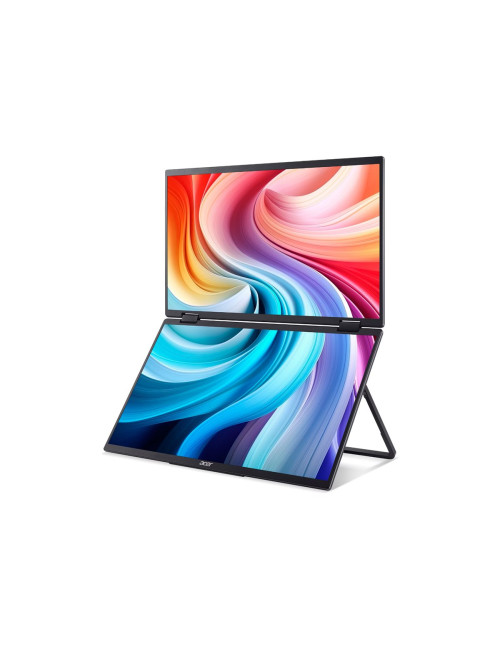 Acer PD163QBMIUUX PD3 Series | 16 " | IPS | 16:9 | 60 Hz | 8 ms | 2x1920 x 1080 pixels | 250 cd/m | HDMI ports quantity 1 | Blac