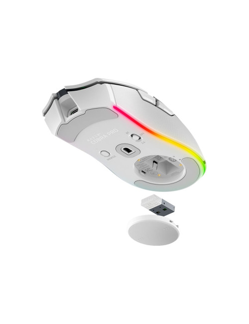 Razer Cobra Pro | Wireless/Wired | 2.4 GHz, USB-C | White