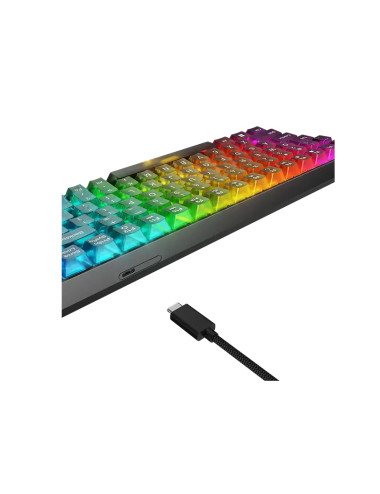 Lenovo Legion K510 Mini Pro | Gaming Keyboard | Wired | Nordic | Brown, tactile