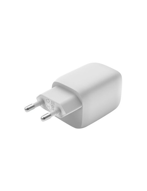 Belkin USB-C GaN PD PPS Dual Wall Charger, 65W | WCH013vfWH
