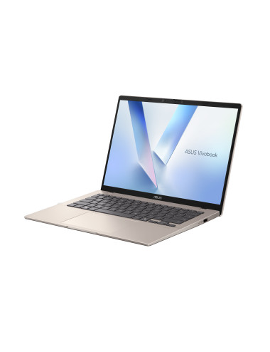 Asus Vivobook 14 X1407QA-LY045W | Platinum Gold | 14 " | IPS | WUXGA | 1920 x 1200 pixels | Anti-glare | Snapdragon X | X1 26 10