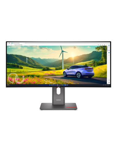 Lenovo ThinkVision | P34WD-40 | 34 " | IPS | 21:9 | 120 Hz | 4 ms | 3440x1440 pixels | 350 cd/m | HDMI ports quantity 1 | Eclips