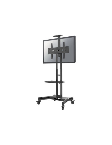 Neomounts Floor stand | NM-M1700BLACK TV trolley | Adjustable Height | 32-75 " | Maximum weight (capacity) 50 kg | Black