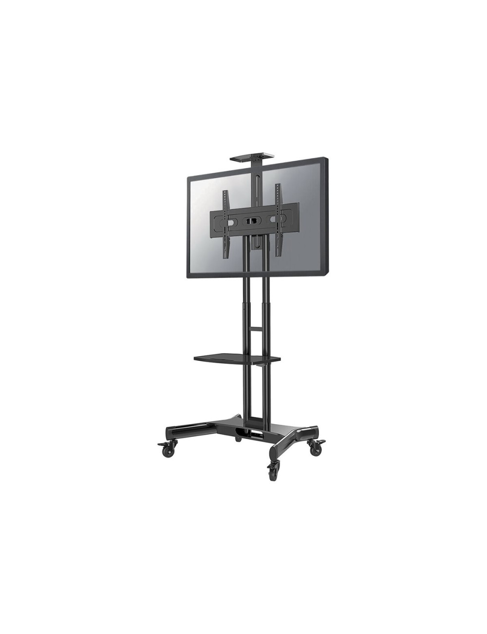 Neomounts Floor stand | NM-M1700BLACK TV trolley | Adjustable Height | 32-75 " | Maximum weight (capacity) 50 kg | Black