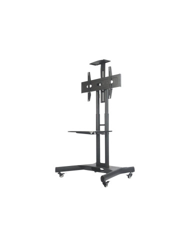 Neomounts Floor stand | NM-M1700BLACK TV trolley | Adjustable Height | 32-75 " | Maximum weight (capacity) 50 kg | Black