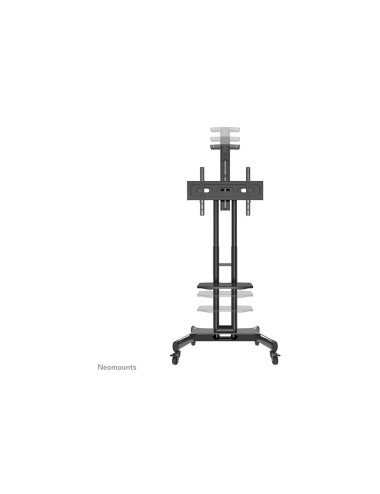 Neomounts Floor stand | NM-M1700BLACK TV trolley | Adjustable Height | 32-75 " | Maximum weight (capacity) 50 kg | Black