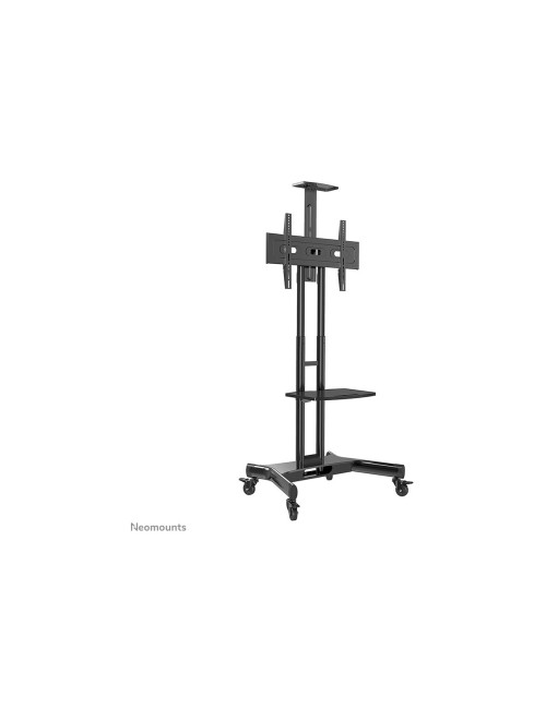 Neomounts Floor stand | NM-M1700BLACK TV trolley | Adjustable Height | 32-75 " | Maximum weight (capacity) 50 kg | Black