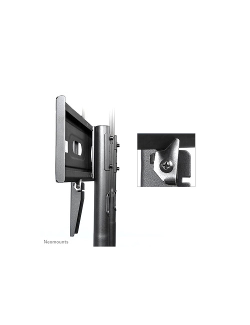 Neomounts Floor stand | NM-M1700BLACK TV trolley | Adjustable Height | 32-75 " | Maximum weight (capacity) 50 kg | Black