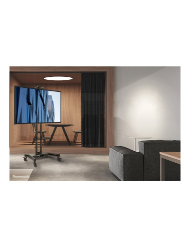 Neomounts Floor stand | NM-M1700BLACK TV trolley | Adjustable Height | 32-75 " | Maximum weight (capacity) 50 kg | Black