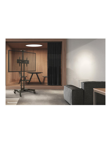 Neomounts Floor stand | NM-M1700BLACK TV trolley | Adjustable Height | 32-75 " | Maximum weight (capacity) 50 kg | Black