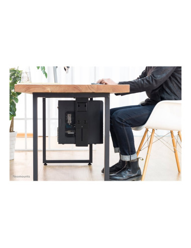 Neomounts NM-CPU100BLACK CPU holder | Adjustable Height | Maximum weight (capacity) 10 kg | Black