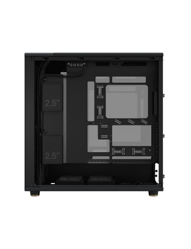 Fractal Design PC Case | North XL | RC Charcoal Black TG Dark | ATX/mATX | Power supply included No