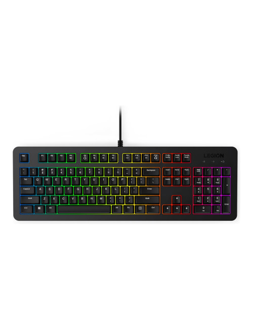 Lenovo Legion K310 RGB | Gaming Keyboard | Wired | Nordic | Membrane