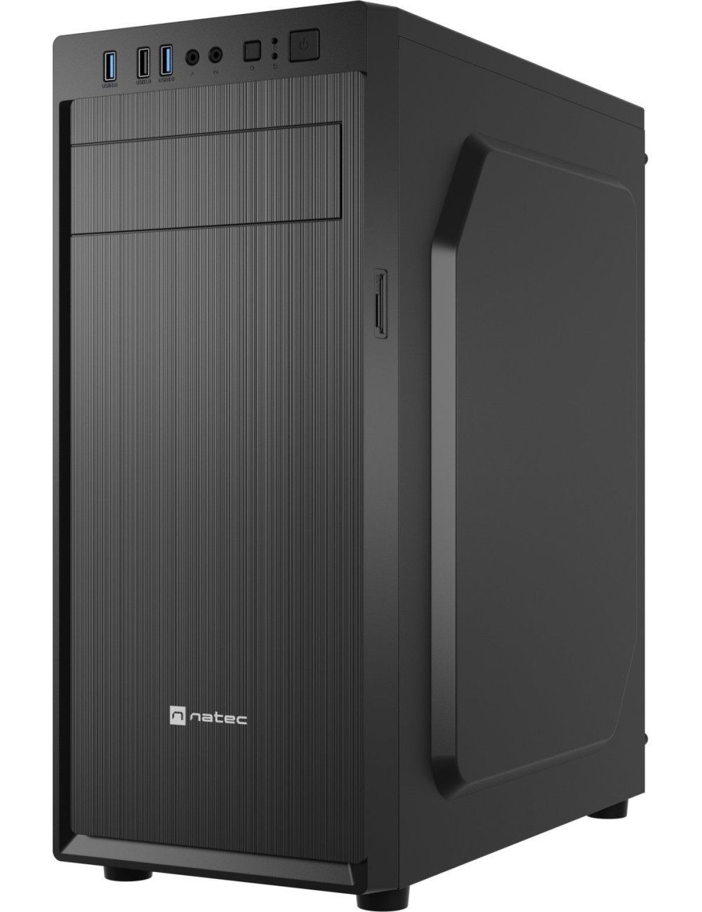 Genesis PC Case | Natec Aracanta | Black | Midi Tower | Power supply included No