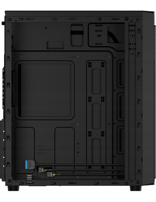 Genesis PC Case | Natec Aracanta | Black | Midi Tower | Power supply included No