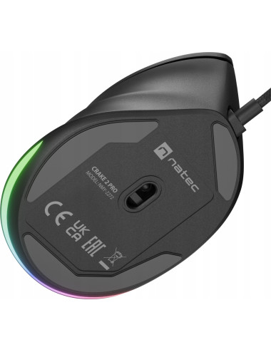 Natec Mouse | Natec Crake 2 Pro | Wired | Black