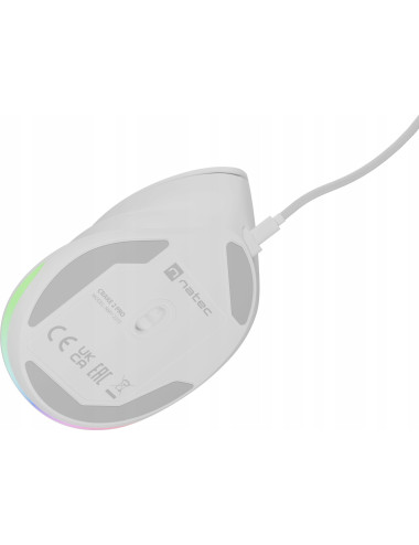 Genesis Mouse | Natec Crake 2 Pro | Wired | White