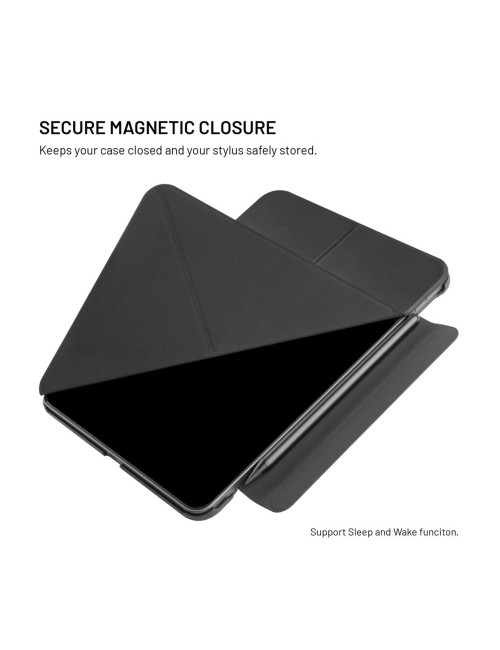 Fixed | Trinity Case | 10.9-11 " | Cover | Apple iPad 10.9" (2022)/iPad 11" (2025) | Black