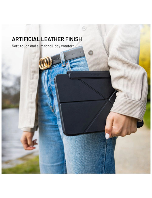 Fixed | Trinity Case | 10.9-11 " | Cover | Apple iPad 10.9" (2022)/iPad 11" (2025) | Black