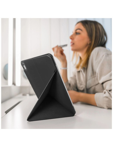 Fixed | Trinity Case | 10.9-11 " | Cover | Apple iPad 10.9" (2022)/iPad 11" (2025) | Black