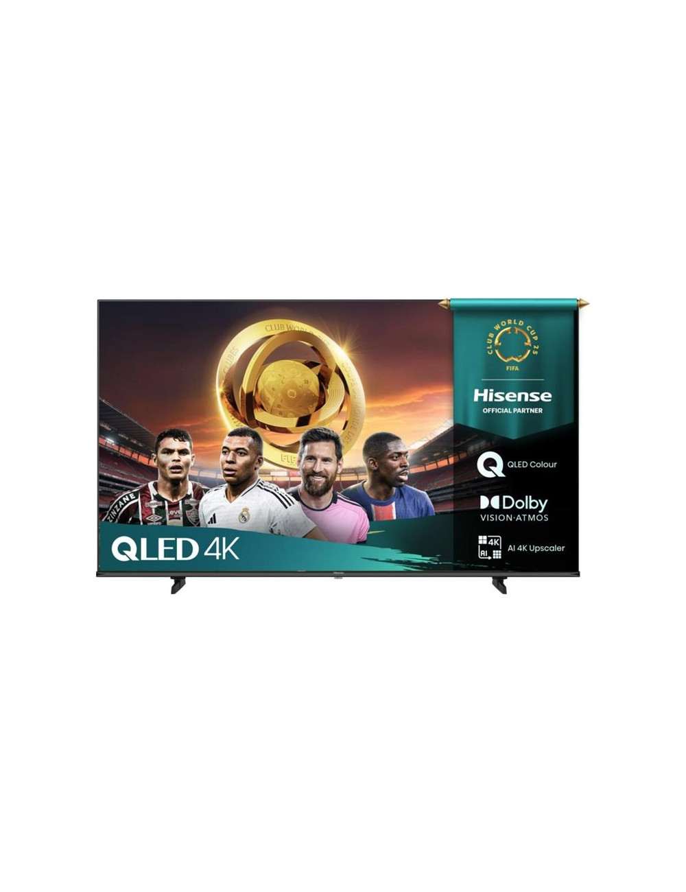 Hisense UHD QLED Smart TV | 65E7Q | 65" | Smart TV | VIDAA OS | UHD | Black