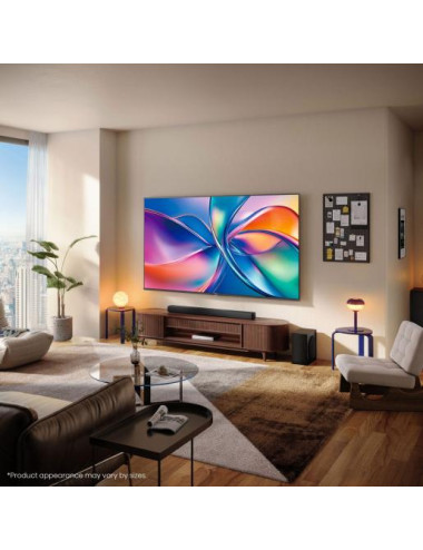 Hisense UHD QLED Smart TV | 65E7Q | 65" | Smart TV | VIDAA OS | UHD | Black