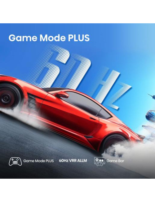 Hisense UHD QLED Smart TV | 55E7Q | 55" | Smart TV | VIDAA OS | UHD | Black