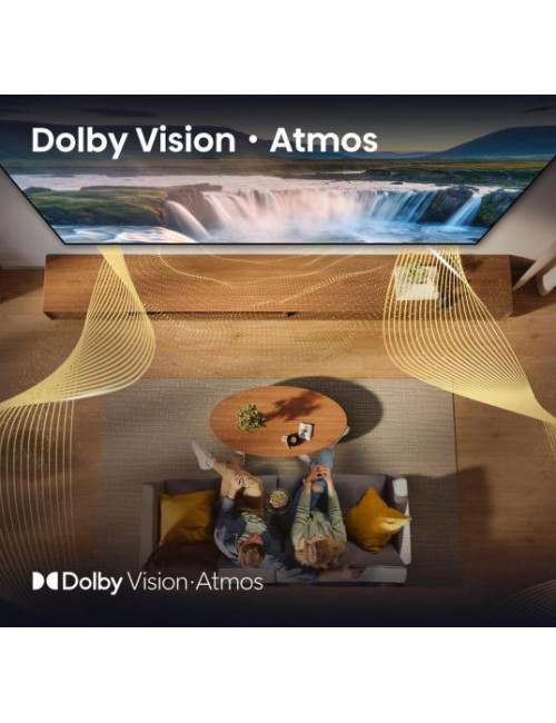 Hisense UHD QLED Smart TV | 55E7Q | 55" | Smart TV | VIDAA OS | UHD | Black