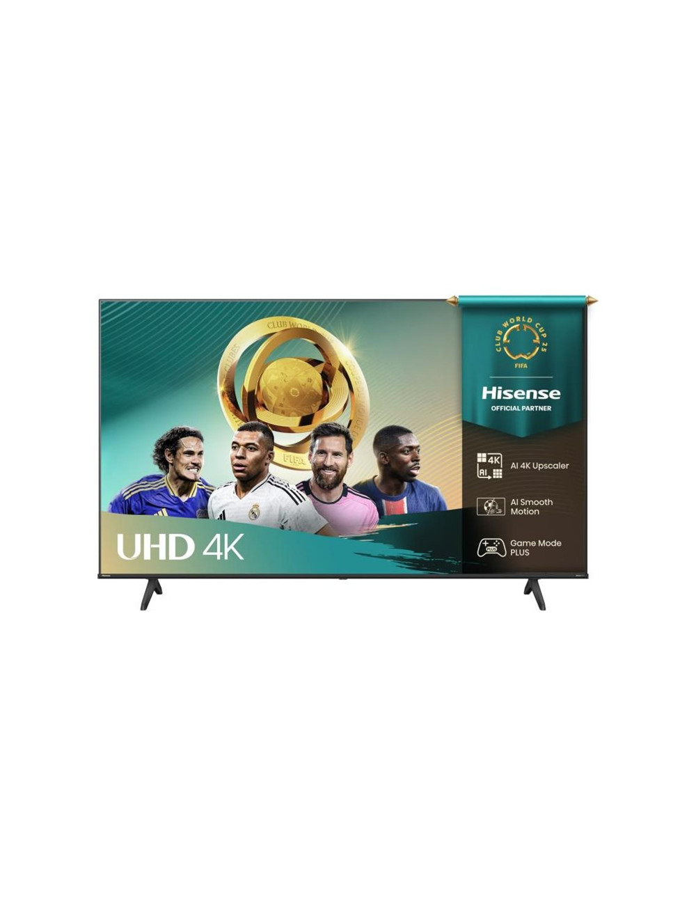 Hisense UHD Smart TV | 55A6Q | 55" | Smart TV | VIDAA OS | UHD | Black