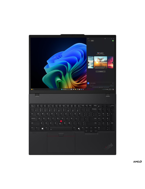 Lenovo ThinkPad T16 G4 AMD | Black | 16 " | IPS | WUXGA | 1920 x 1200 pixels | Anti-glare | AMD Ryzen AI 7 PRO | 350 | 32 GB | S
