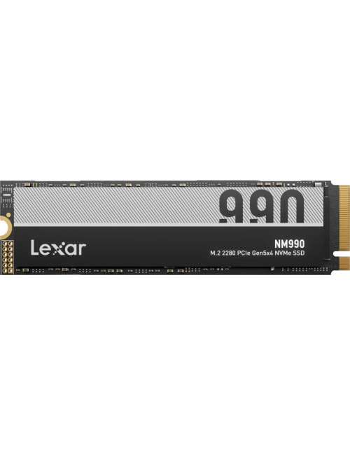 Lexar SSD | NM990 | 4000 GB | SSD form factor M.2 2280 | Solid-state drive interface PCIe Gen 5x4 | Read speed 14000 MB/s | Writ