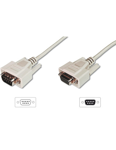 Digitus Extension cable | AK-610203-020-E | DSUB to DSUB