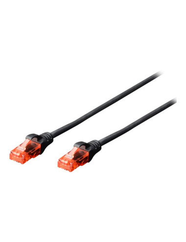 Digitus CAT 6 U/UTP | Patch cord | Length 10 m | Grey