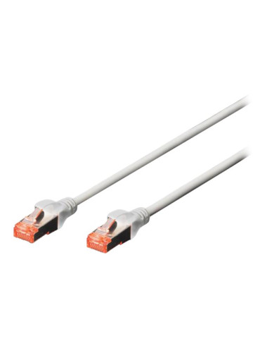 Digitus CAT 6 S/FTP | Patch cord | Length 1 m | Grey