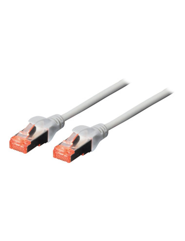 Digitus CAT 6 S/FTP | Patch cord | Length 15 m | Grey