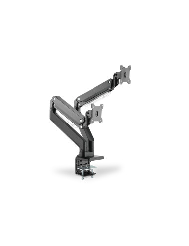 Digitus Desk Mount | DA-90427 | Adjustable Height, Rotate, Tilt, Swivel | 15-35 " | Maximum weight (capacity) 2x15 kg | Black