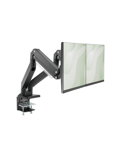 Digitus Desk Mount | DA-90427 | Adjustable Height, Rotate, Tilt, Swivel | 15-35 " | Maximum weight (capacity) 2x15 kg | Black