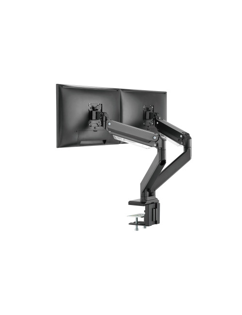 Digitus Desk Mount | DA-90427 | Adjustable Height, Rotate, Tilt, Swivel | 15-35 " | Maximum weight (capacity) 2x15 kg | Black