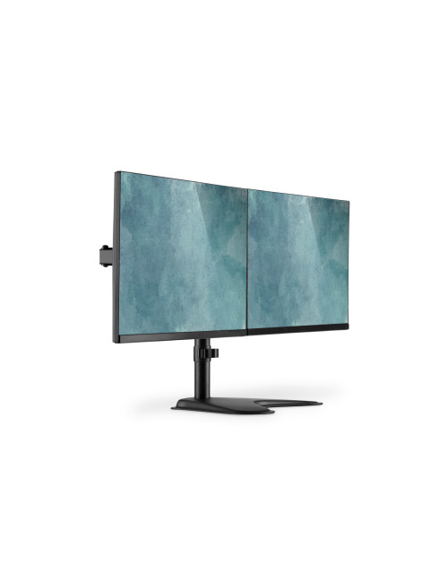 Digitus Desk Mount | DA-90401 | Adjustable Height, Rotate, Swivel | 15-32 " | Maximum weight (capacity) 2x8 kg | Black