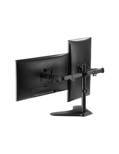 Digitus Desk Mount | DA-90401 | Adjustable Height, Rotate, Swivel | 15-32 " | Maximum weight (capacity) 2x8 kg | Black