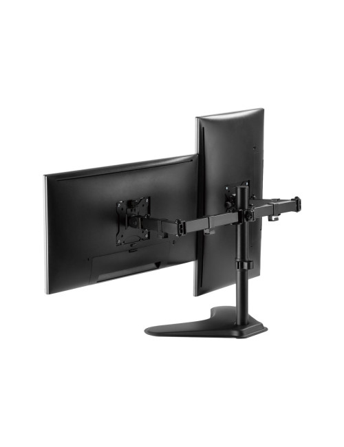 Digitus Desk Mount | DA-90401 | Adjustable Height, Rotate, Swivel | 15-32 " | Maximum weight (capacity) 2x8 kg | Black
