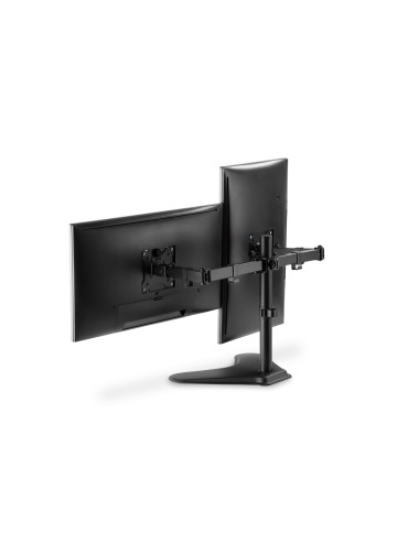 Digitus Desk Mount | DA-90401 | Adjustable Height, Rotate, Swivel | 15-32 " | Maximum weight (capacity) 2x8 kg | Black