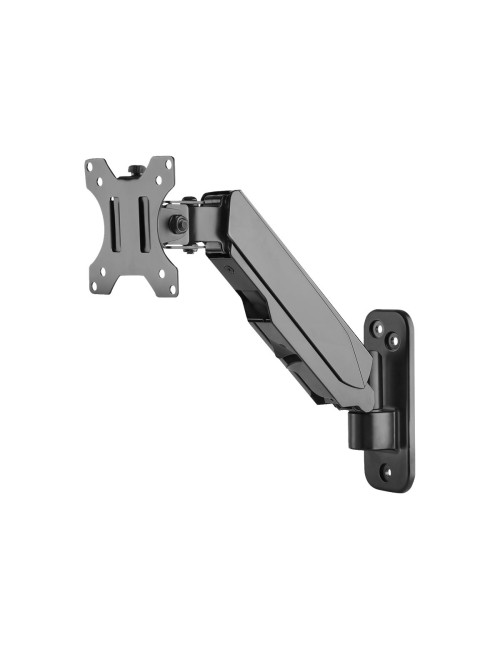 Digitus Wall mount | DA-90396 | Adjustable Height, Rotate, Tilt | 17-32 " | Maximum weight (capacity) 8 kg | Black