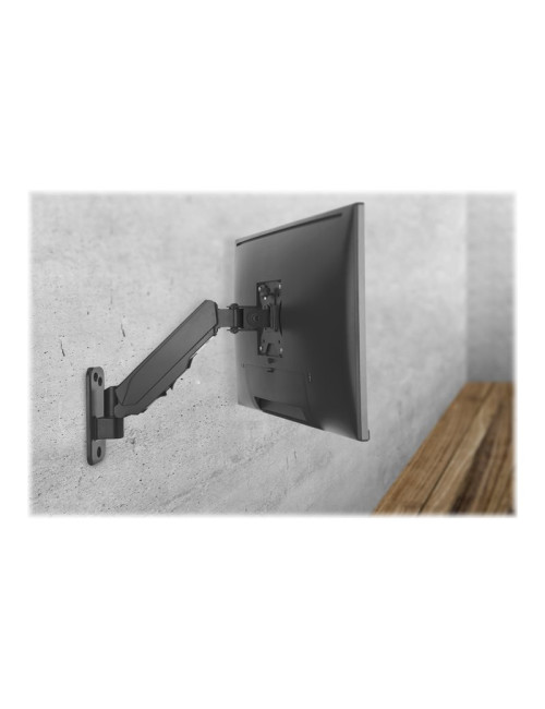 Digitus Wall mount | DA-90396 | Adjustable Height, Rotate, Tilt | 17-32 " | Maximum weight (capacity) 8 kg | Black