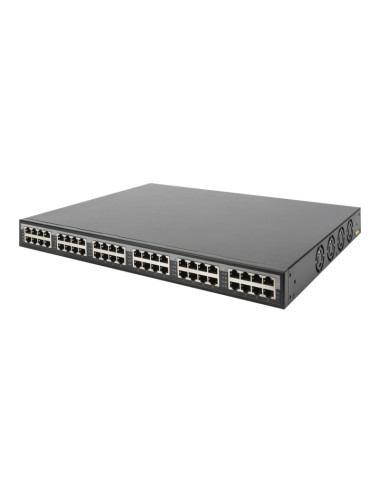 Digitus | 24 Port 10G Ethernet PoE+ Injector, 802.3at, 370 W | DN-95117