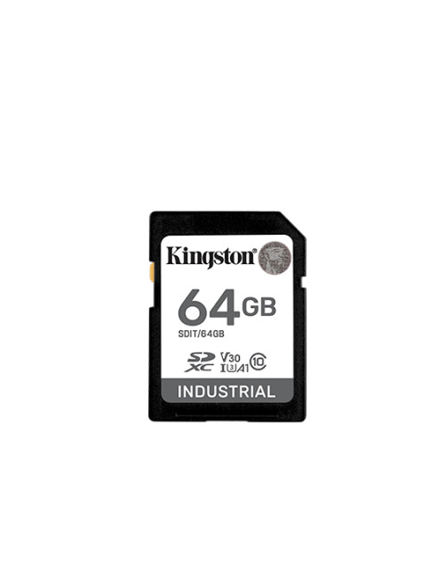 Kingston | Memory Card | SDIT/64GB | 64 GB | SD | Flash memory class Class 10, UHS-I, U3, V30, A1