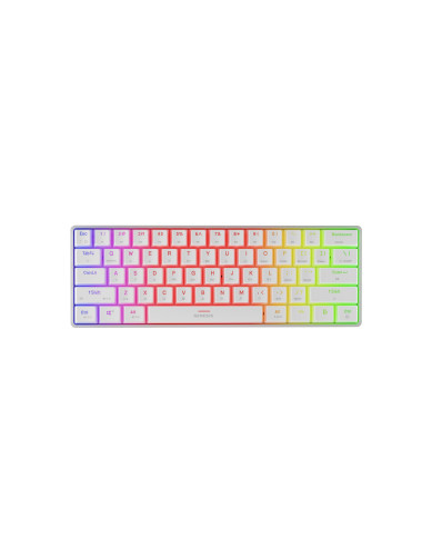 Genesis | THOR 660 G2 | Gaming keyboard | Wireless/Wired | US | White | 2.4 GHz, Bluetooth, USB | Tactile