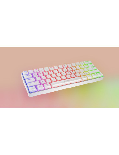 Genesis | THOR 660 G2 | Gaming keyboard | Wireless/Wired | US | White | 2.4 GHz, Bluetooth, USB | Tactile