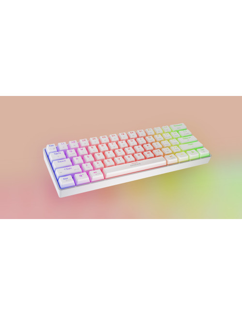 Genesis | THOR 660 G2 | Gaming keyboard | Wireless/Wired | US | White | 2.4 GHz, Bluetooth, USB | Tactile