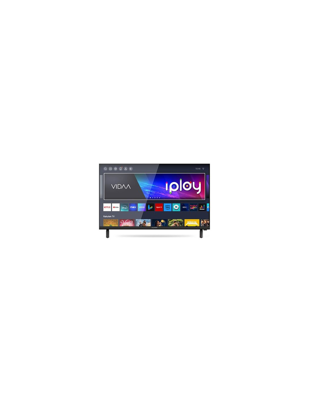 Allview HD Ready Smart LED TV | 24iPlay6300-H | 23.6 | Smart TV | VIDAA OS | HD